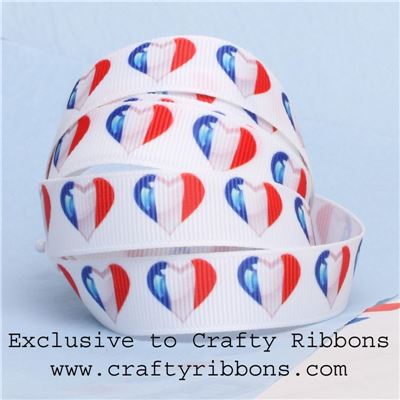 Travel Ribbon - French Hearts